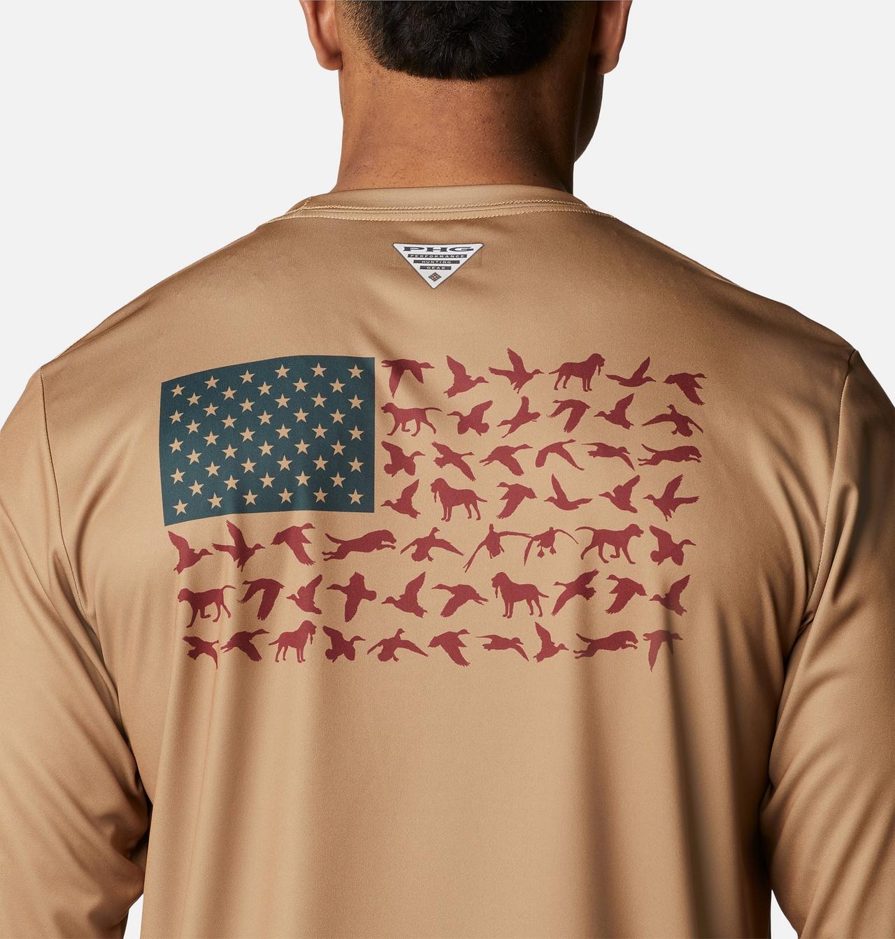 Men's PHG Terminal Shot™ Game Flag Long Sleeve Shirt - Tall 5