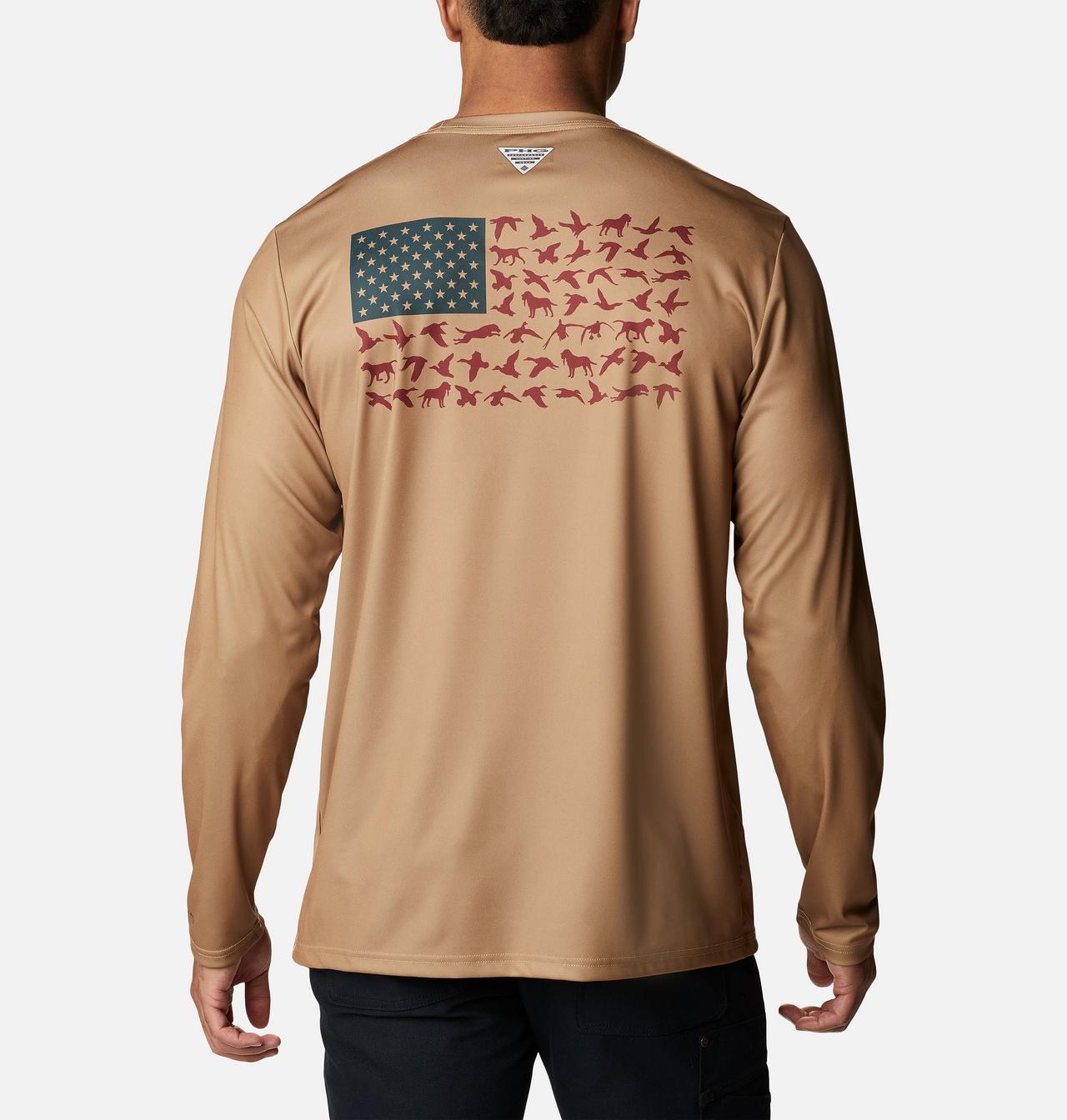 Men's PHG Terminal Shot™ Game Flag Long Sleeve Shirt - Tall 1