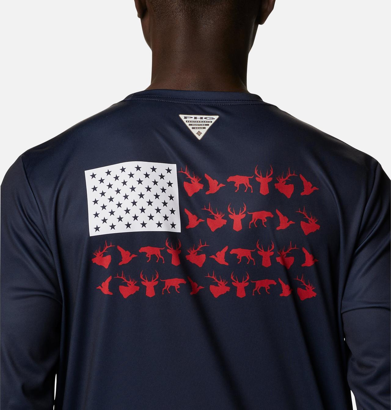 Men's PHG Terminal Shot™ Game Flag Long Sleeve Shirt - Tall 5