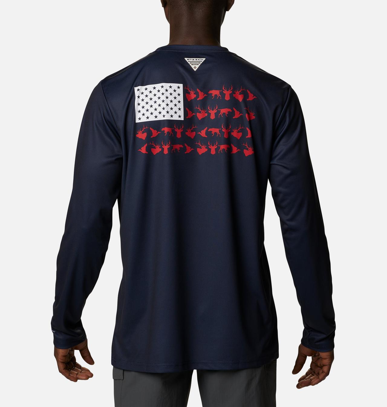 Men's PHG Terminal Shot™ Game Flag Long Sleeve Shirt - Tall 1