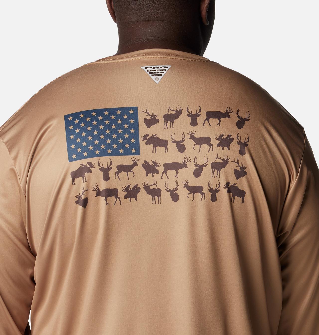 Men's PHG Terminal Shot™ Game Flag Long Sleeve Shirt - Big 5