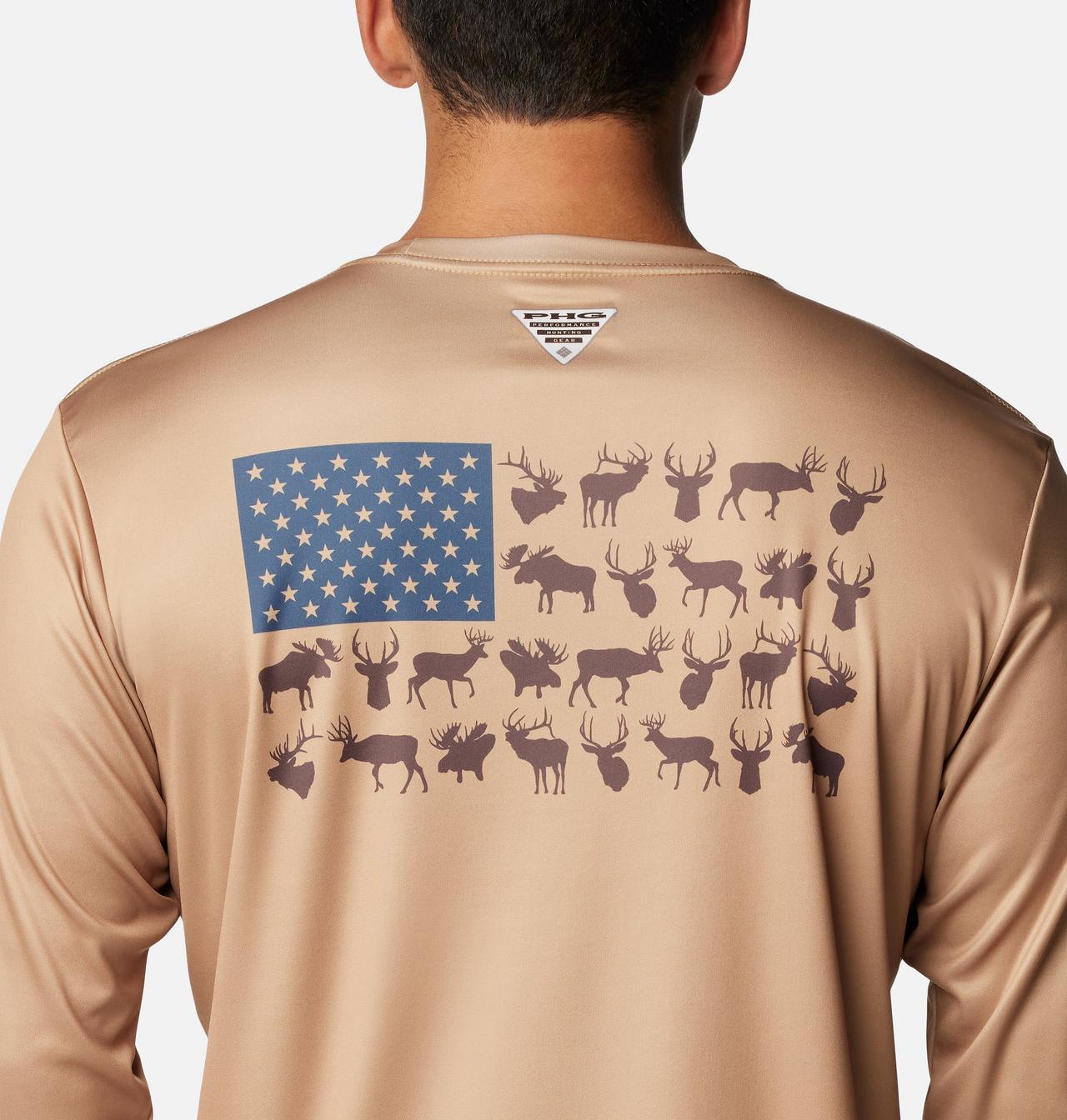 Men's PHG Terminal Shot™ Game Flag Long Sleeve Shirt - Tall 5