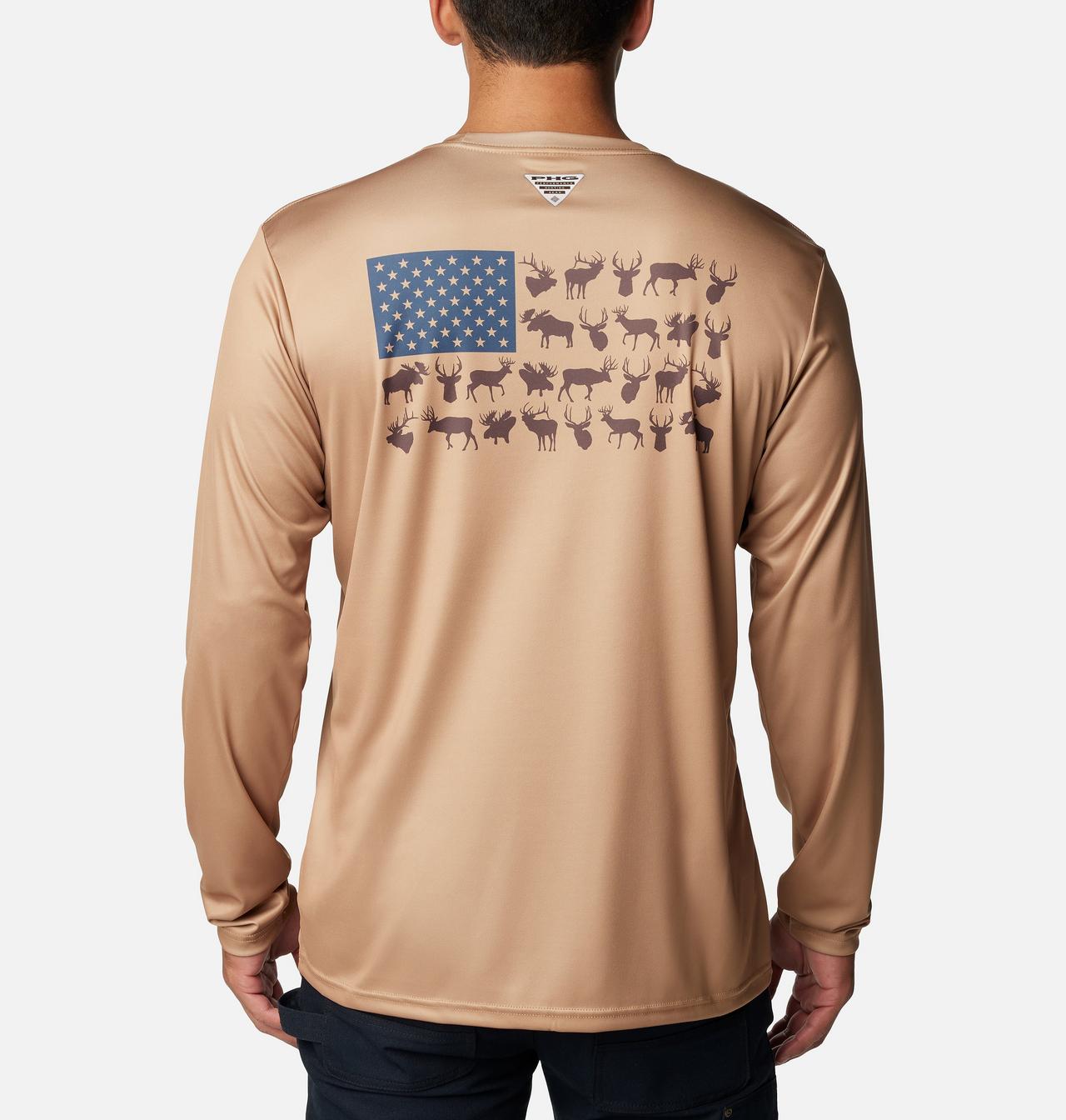 Men's PHG Terminal Shot™ Game Flag Long Sleeve Shirt - Tall 1