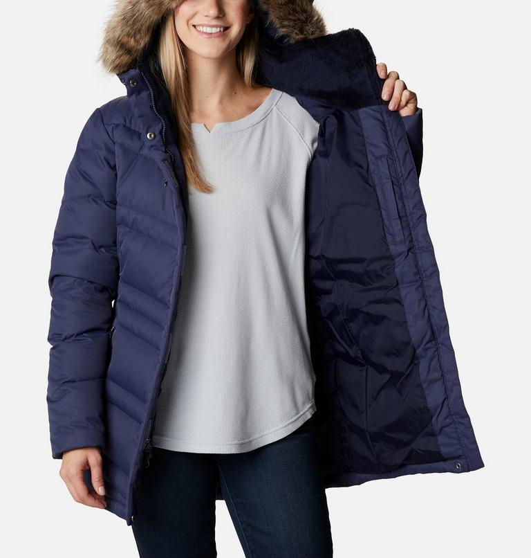 Women's St. Cloud Hooded Mid Down Jacket, Color: Nocturnal, Dark Nocturnal, image 5