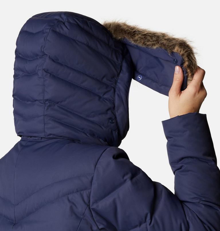 Women's St. Cloud Hooded Mid Down Jacket, Color: Nocturnal, Dark Nocturnal, image 6