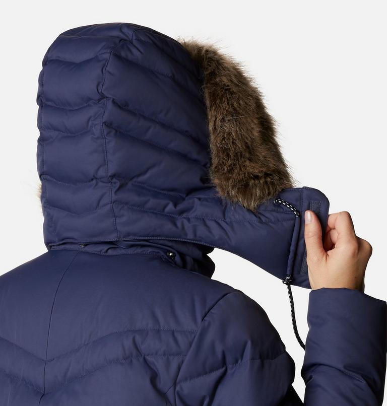 Women's St. Cloud Hooded Mid Down Jacket, Color: Nocturnal, Dark Nocturnal, image 7
