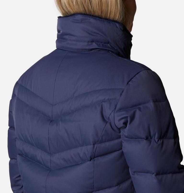 Women's St. Cloud Hooded Mid Down Jacket, Color: Nocturnal, Dark Nocturnal, image 8