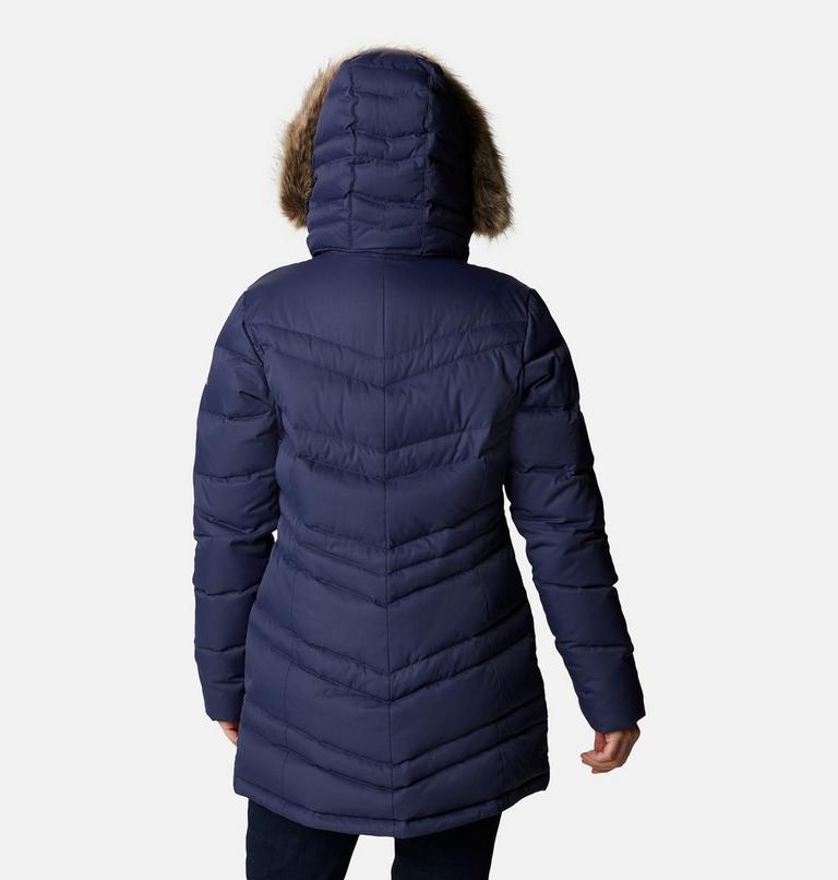 Women's St. Cloud Hooded Mid Down Jacket, Color: Nocturnal, Dark Nocturnal, image 2