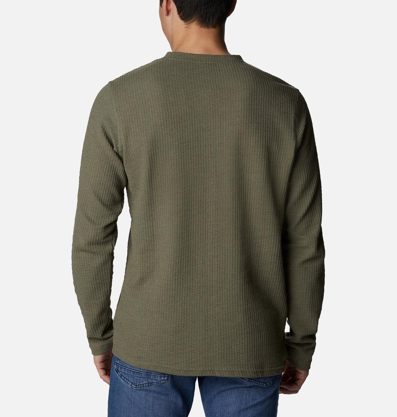 Men's Pine Peak™ Waffle Long Sleeve Henley 2