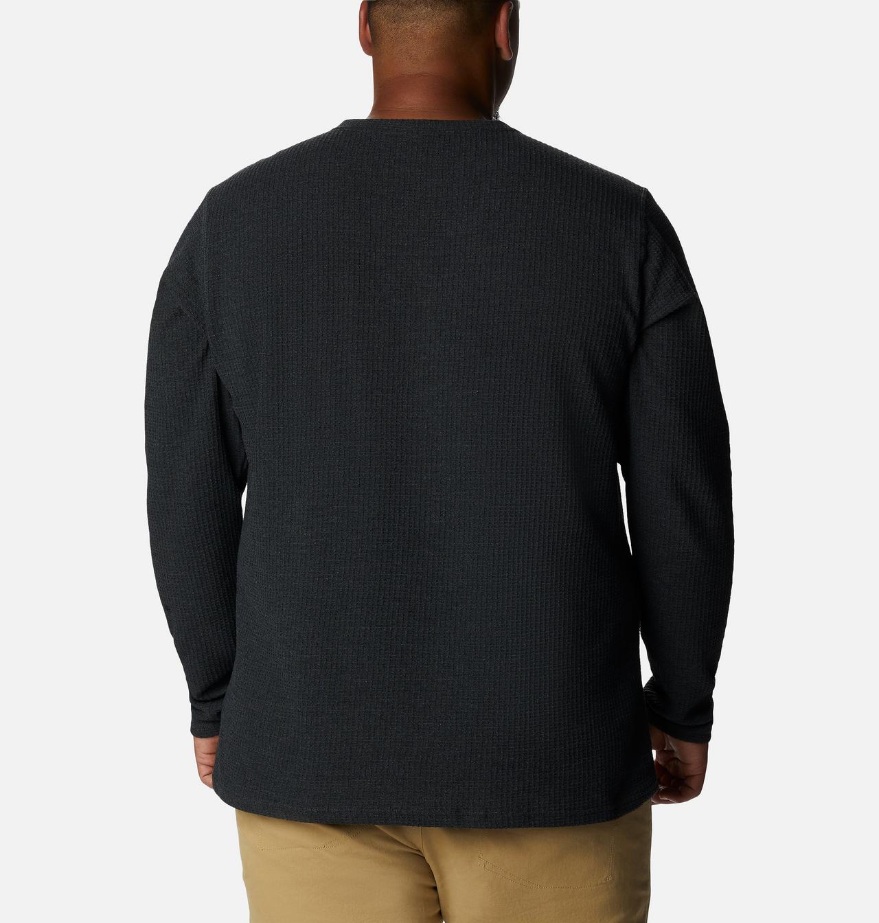 Men's Pine Peak™ Waffle Long Sleeve Henley - Big 2