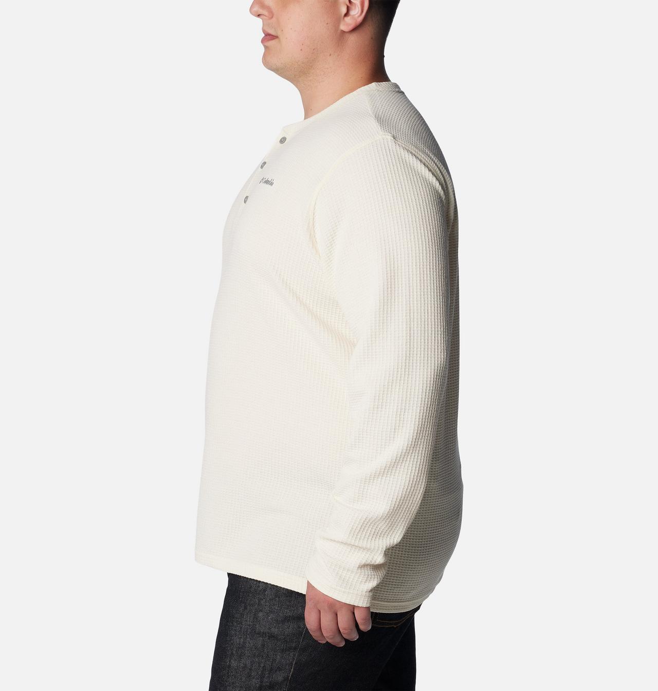 Pine Peak™ Waffle Long Sleeve Henley | 191 | 4X 3