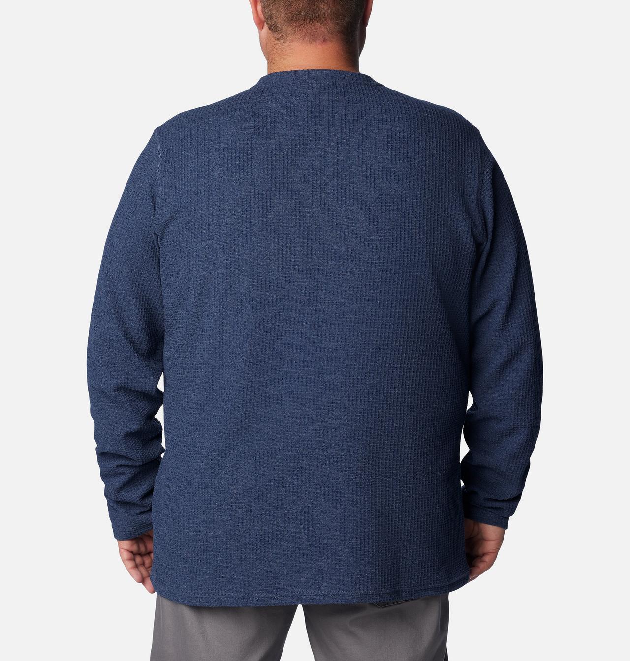 Men's Pine Peak™ Waffle Long Sleeve Henley - Big 2