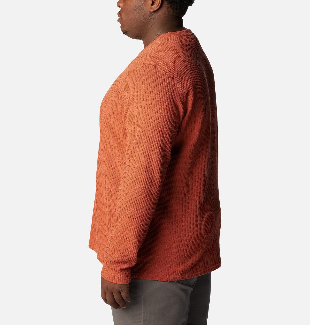 Men's Pine Peak™ Waffle Long Sleeve Henley - Big 3