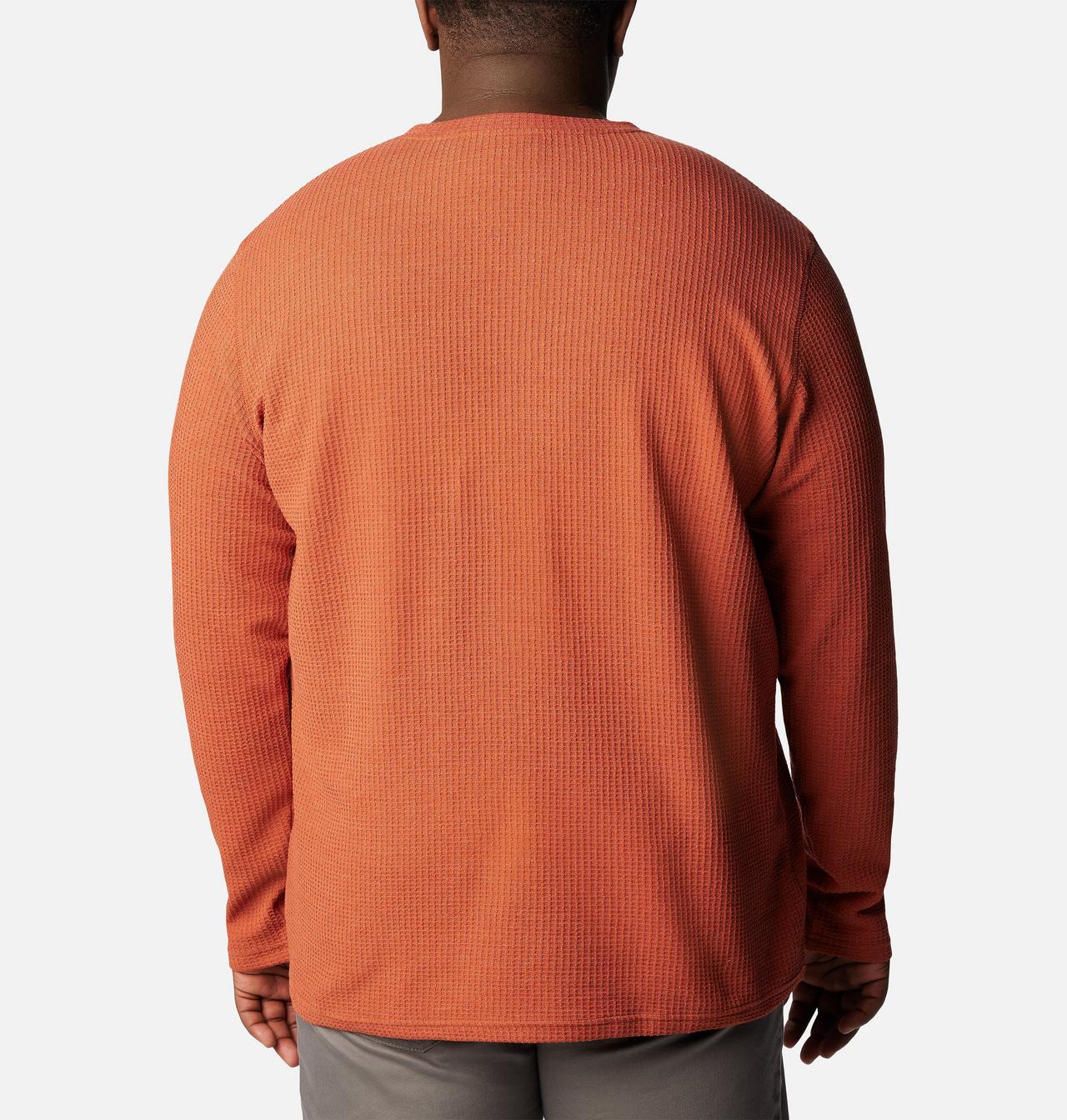 Men's Pine Peak™ Waffle Long Sleeve Henley - Big 2