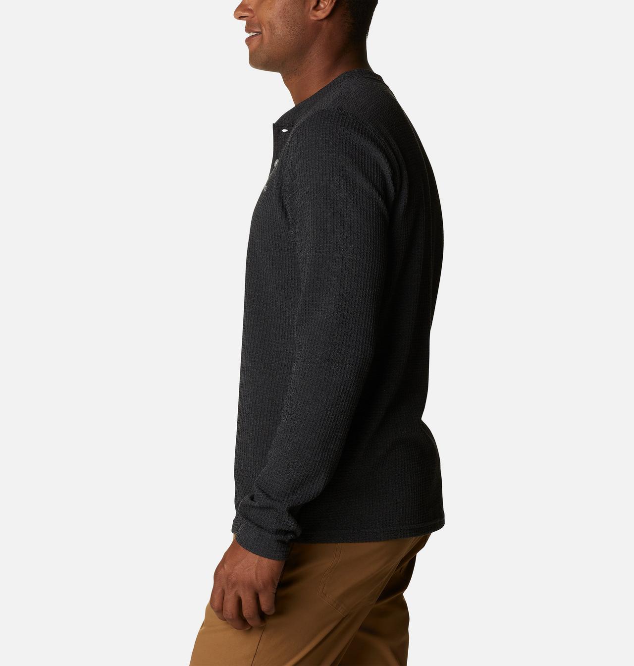 Men's Pine Peak™Waffle Long Sleeve Henley - Tall 3