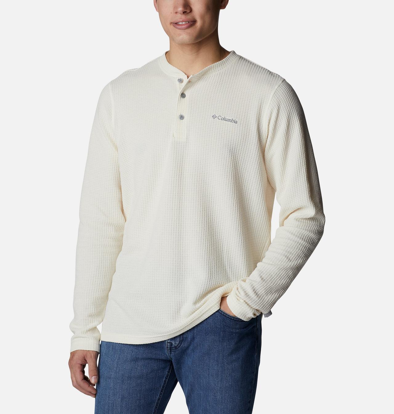 Pine Peak™ Waffle Long Sleeve Henley | 191 | XLT 1