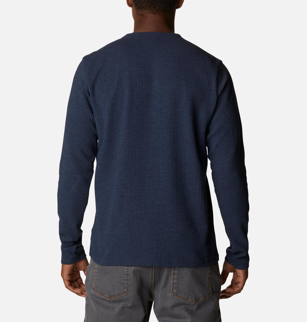 Men's Pine Peak™Waffle Long Sleeve Henley - Tall 2