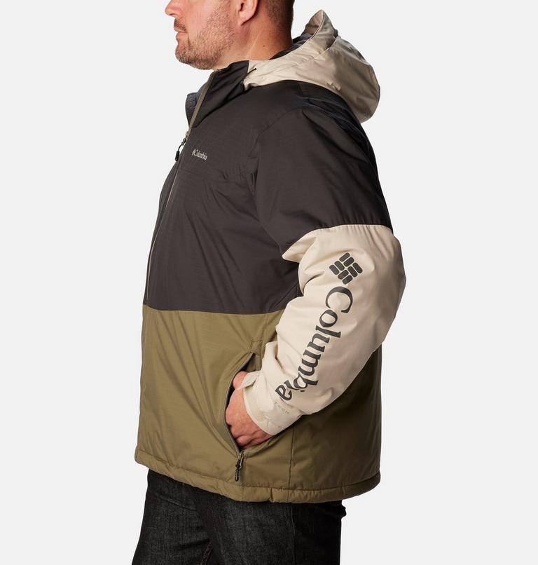 Point Park Insulated Jacket | 015 | 2X, Color: Shark, Stone Green, Dark Stone, image 3