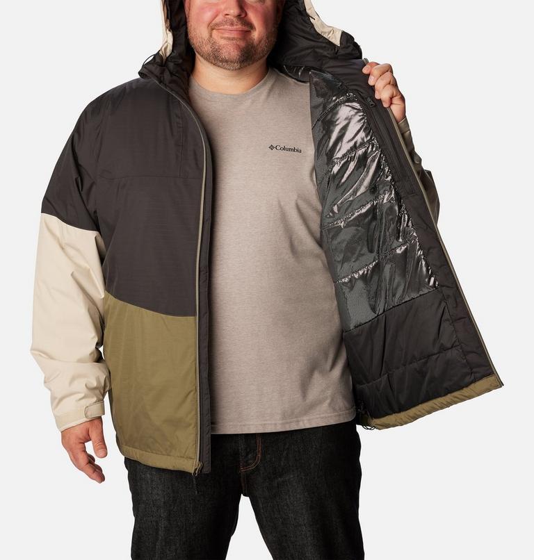 Point Park Insulated Jacket | 015 | 2X, Color: Shark, Stone Green, Dark Stone, image 5