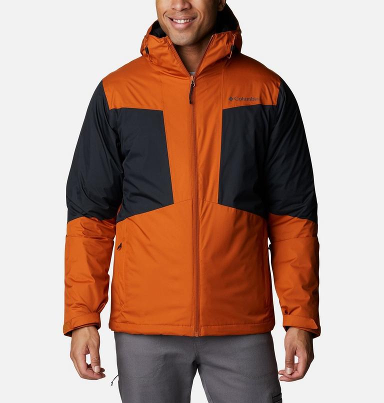 Men's Wallowa Park Waterproof 3-in-1 Interchange Jacket, Color: Warm Copper, Black, image 1