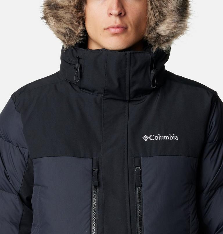 Men's Marquam Peak Fusion Insulated Parka, Color: Black, image 4
