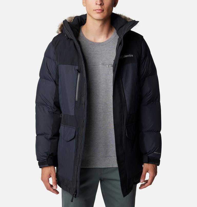 Men's Marquam Peak Fusion Insulated Parka, Color: Black, image 11