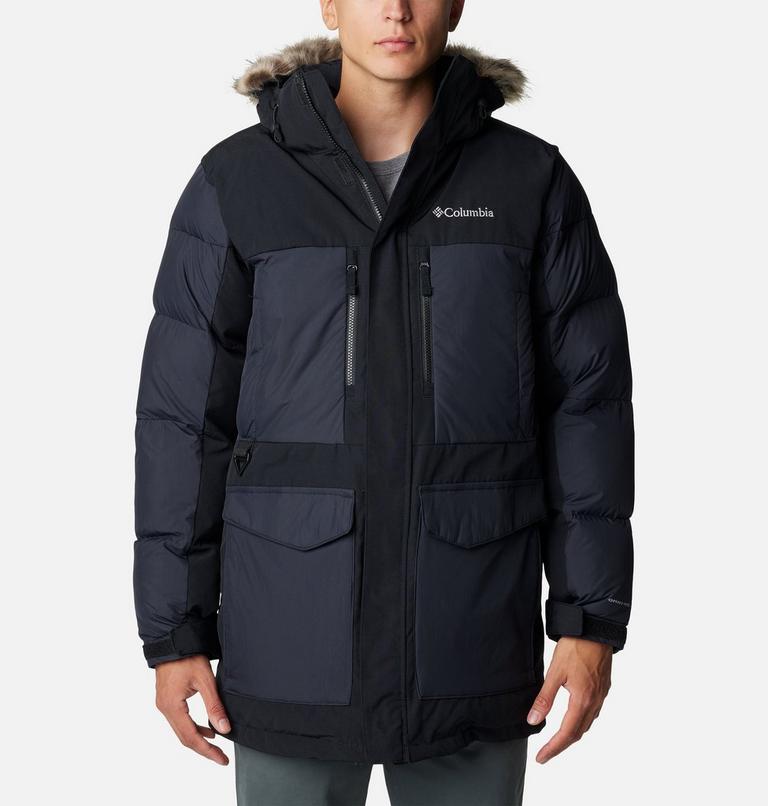 Men's Marquam Peak Fusion Insulated Parka, Color: Black, image 1