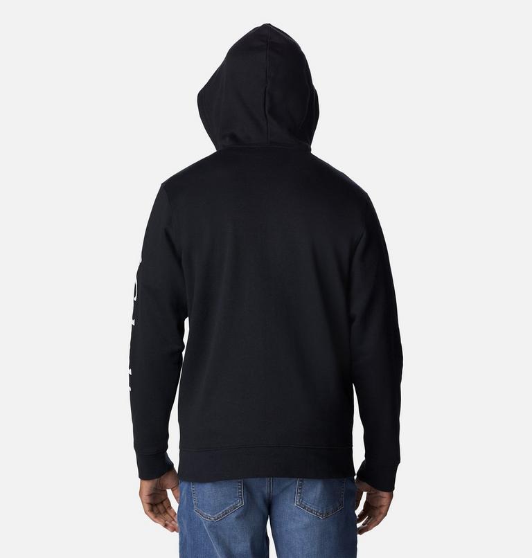 Columbia Trek Full Zip Hoodie, Color: Black, CSC Sleeve Logo, image 2