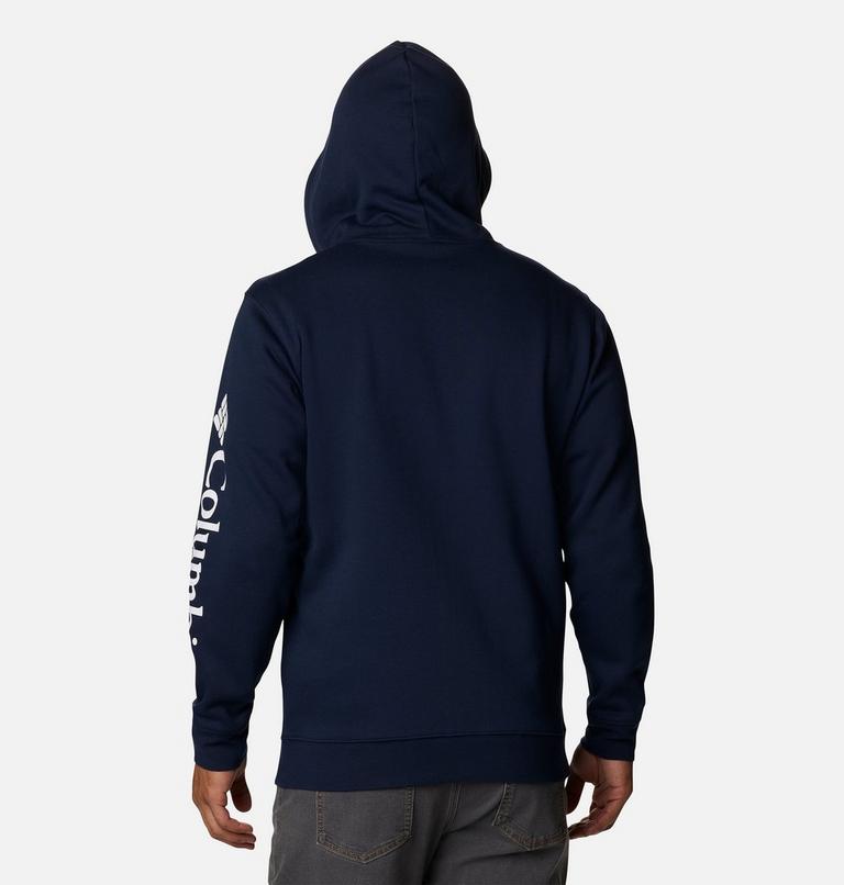 Columbia Trek Full Zip Hoodie, Color: Collegiate Navy, CSC Sleeve Logo, image 2