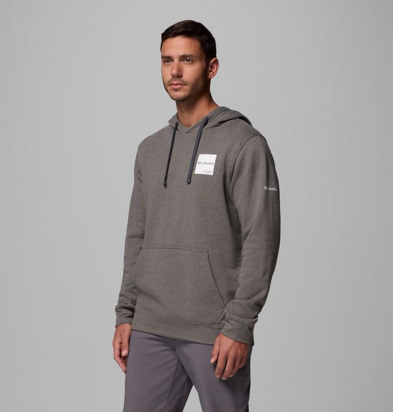 Men's Columbia Trek Hoodie, Color: Charcoal Heather, Boxy Brand, image 4