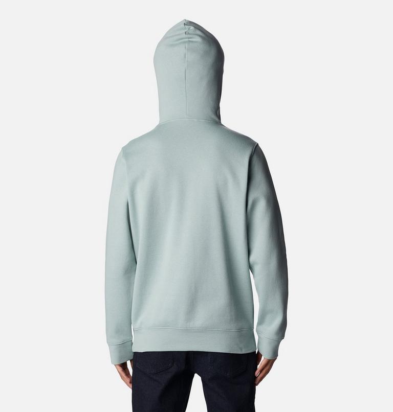 Men's Columbia Trek Hoodie, Color: Niagara, CSC Stacked Graphic, image 2