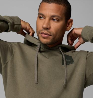 Men's Columbia Trek Hoodie, Color: Stone Green, Boxy Brand, image 12