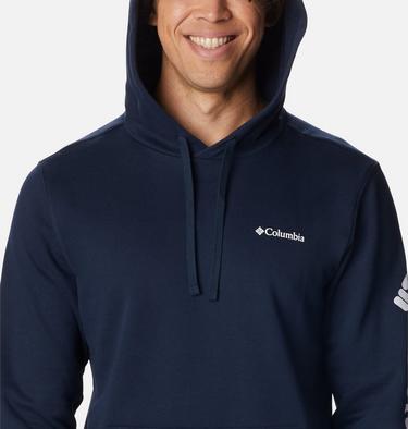 Men's Columbia Trek Hoodie, Color: Collegiate Navy, CSC Sleeve Logo, image 8