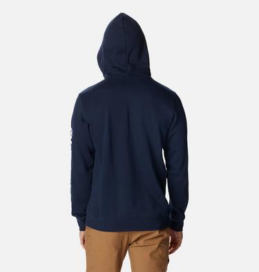 Men's Columbia Trek Hoodie, Color: Collegiate Navy, CSC Sleeve Logo, image 4