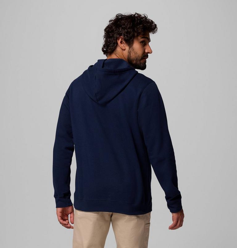 Sudadera con capucha Columbia Trek para hombre, Color: Collegiate Navy, Boxy Brand, image 3