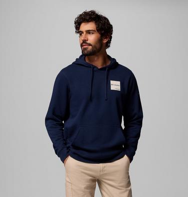 Men's Columbia Trek Hoodie, Color: Collegiate Navy, Boxy Brand, image 1