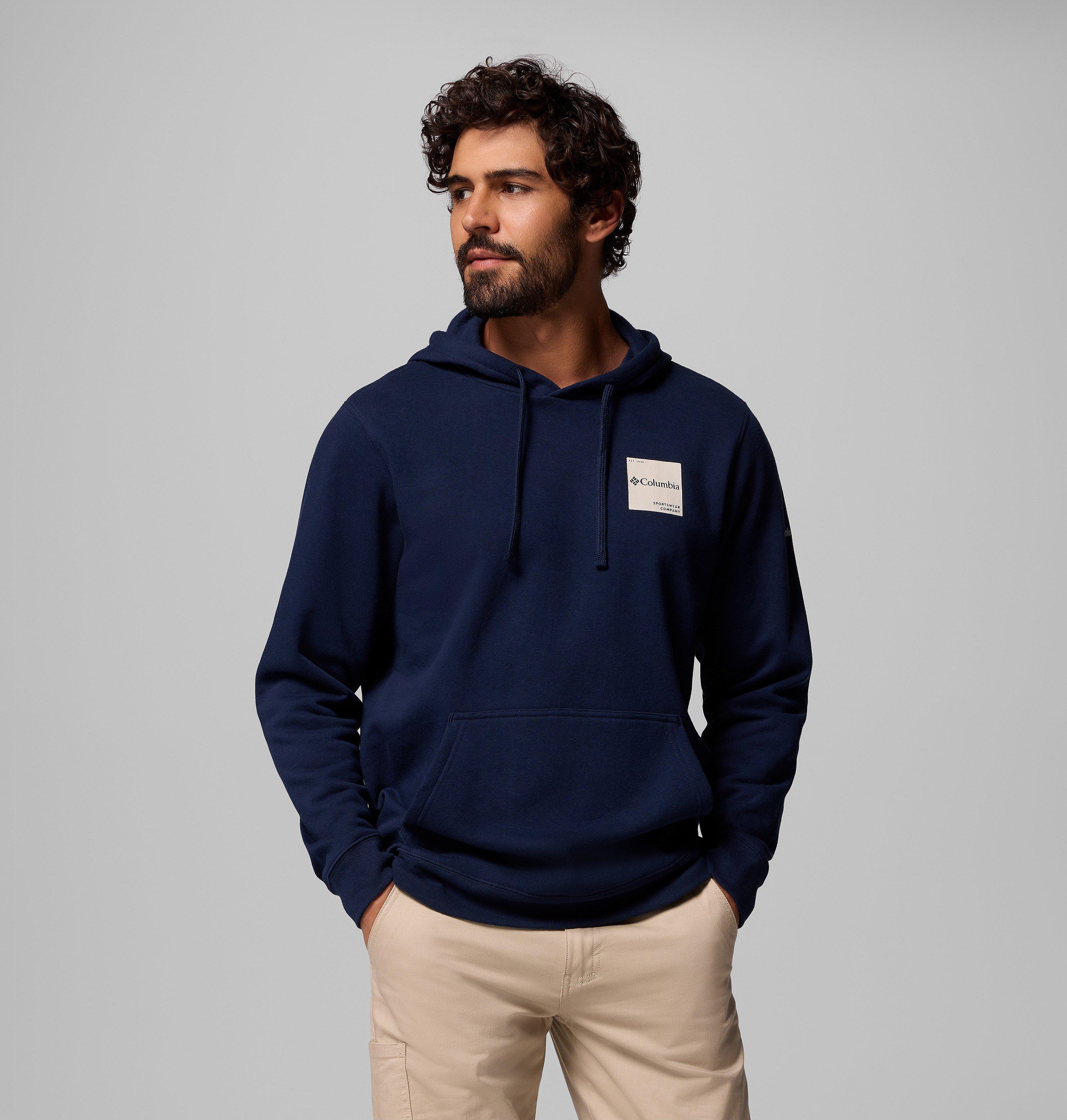 Columbia Sportswear Men's Blue Columbia Trek™ Hoodie Medium