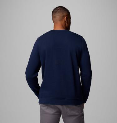 Sweat-shirt Ras-de-Cou Trek Homme, Color: Collegiate Navy, Boxy Brand, image 3