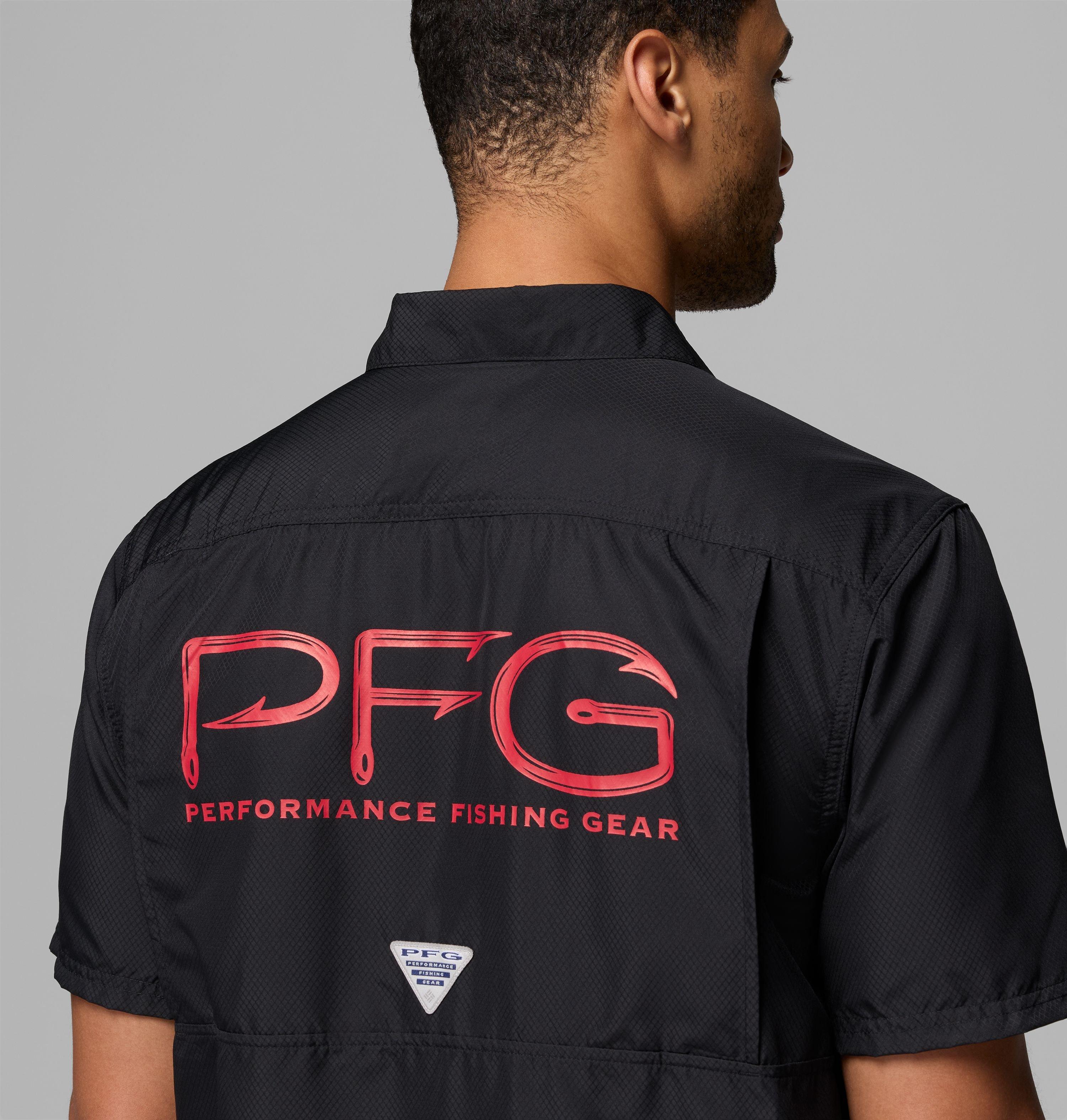 Men's Collegiate PFG Slack Tide Camp Shirt - Georgia 7