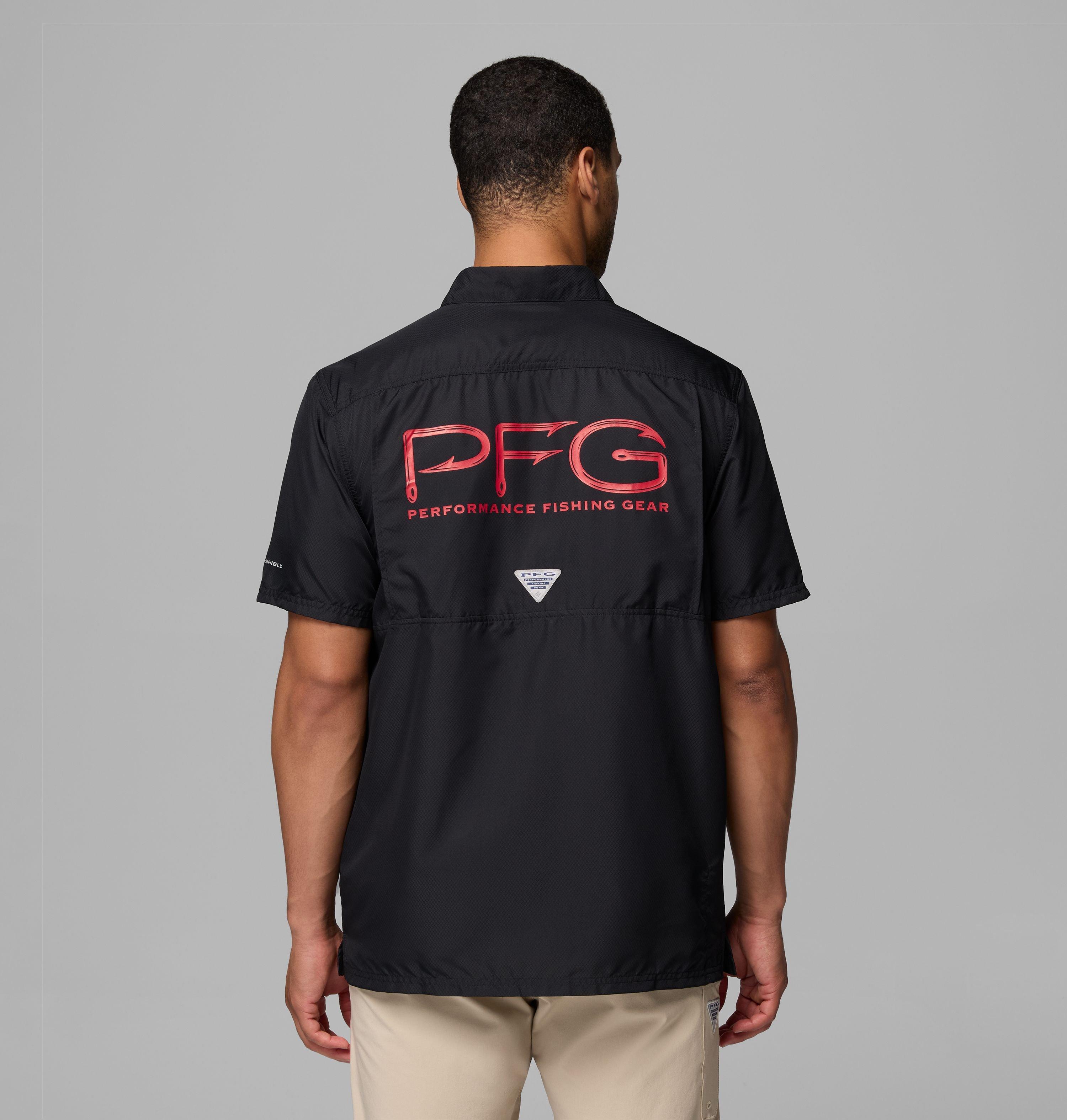 Men's Collegiate PFG Slack Tide Camp Shirt - Georgia 3