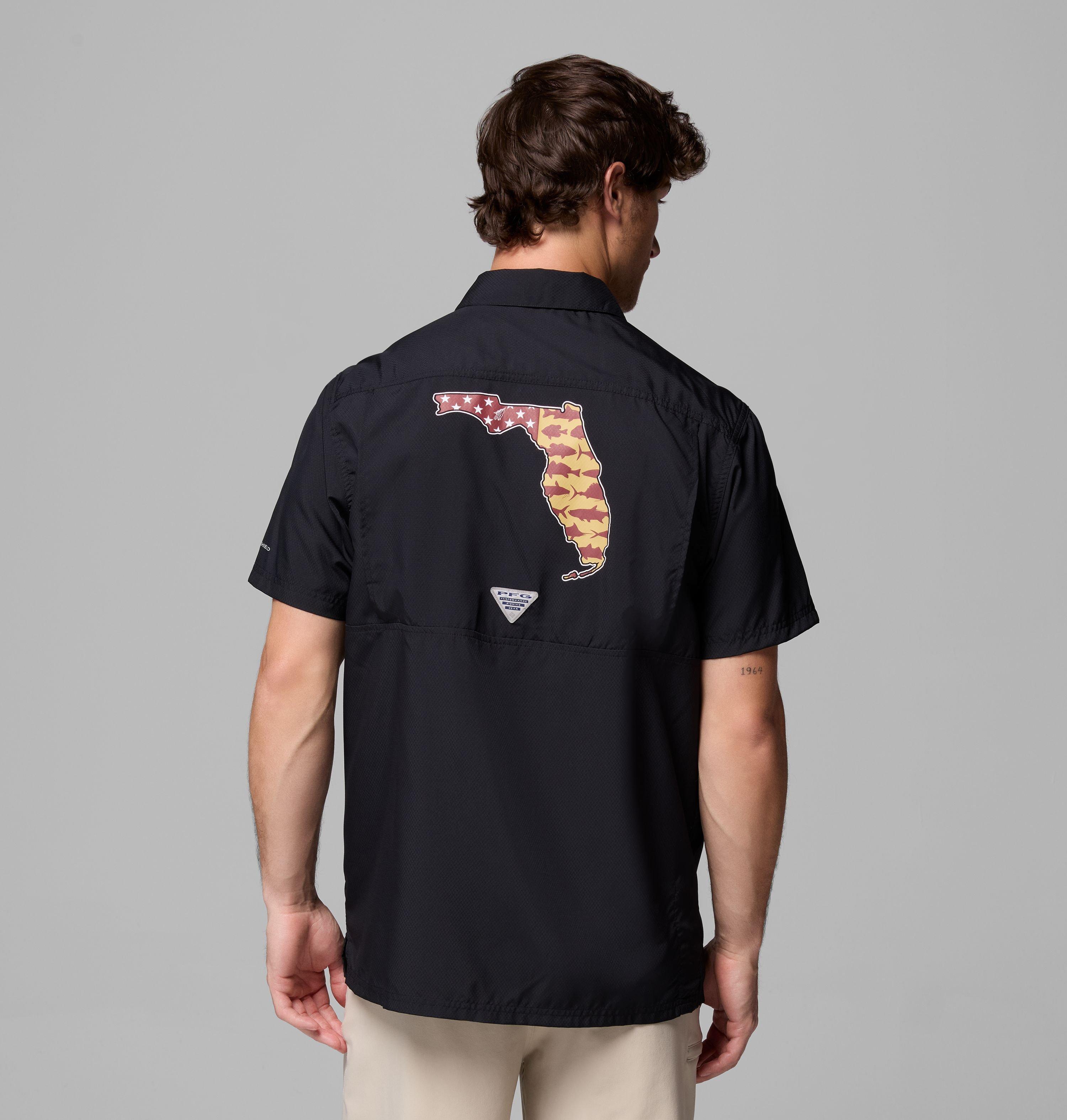Men's Collegiate PFG Slack Tide Camp Shirt - Florida State 3