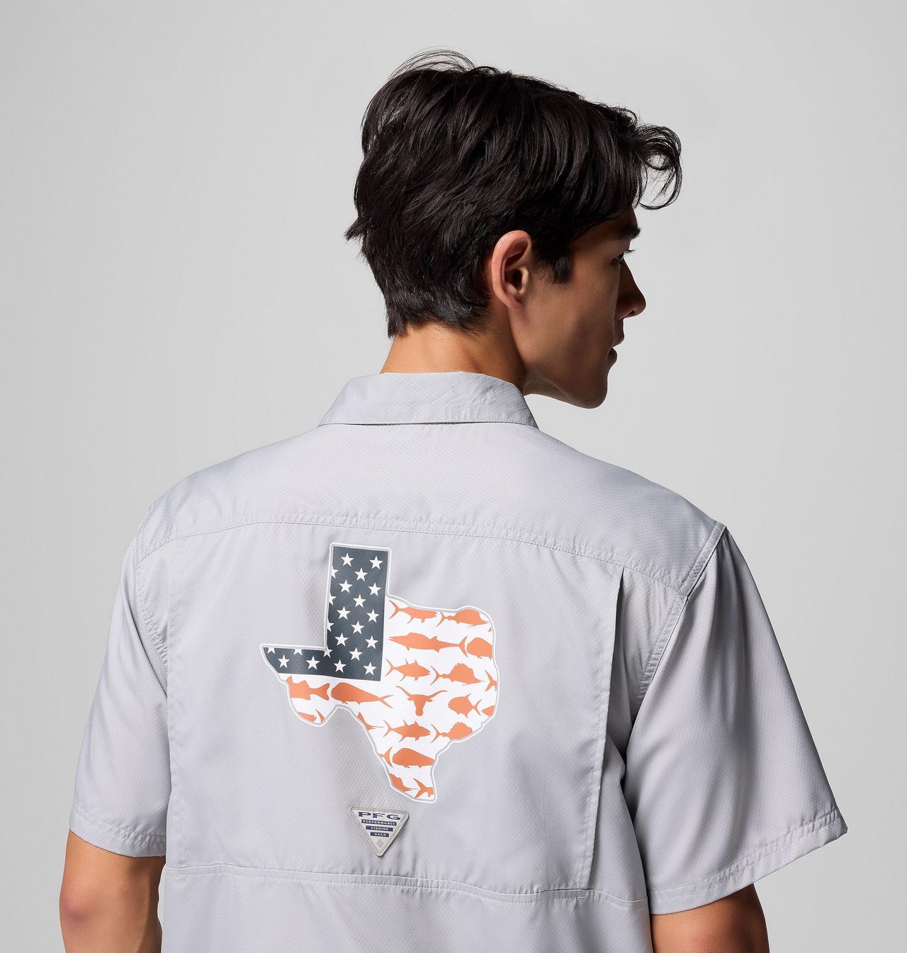 Men's Collegiate PFG Slack Tide™ Camp Shirt - Texas 7