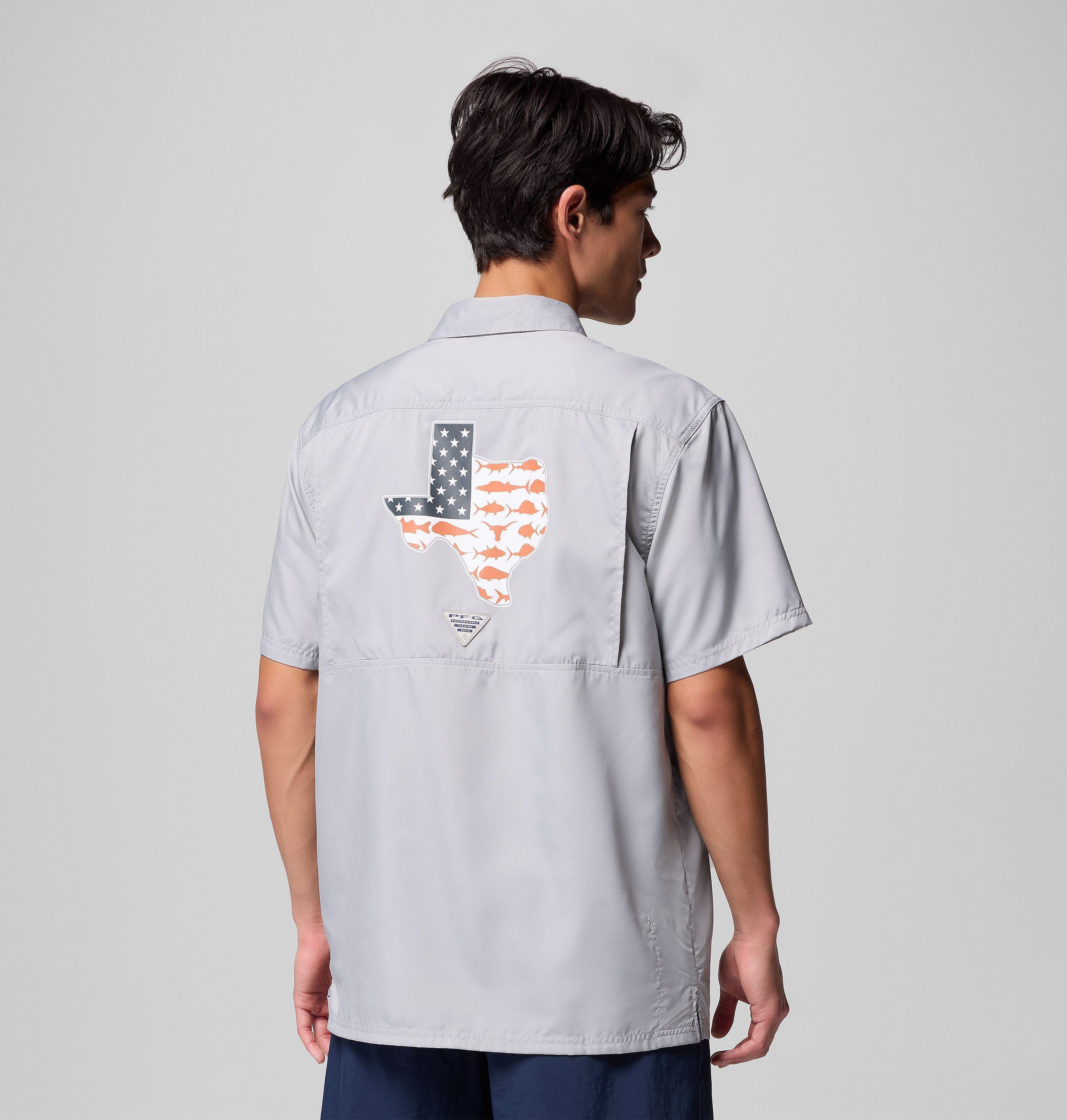 Men's Collegiate PFG Slack Tide Camp Shirt - Texas 3