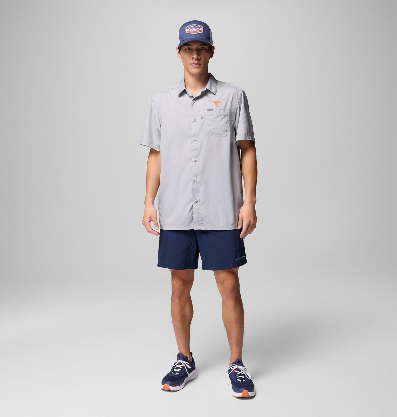 Men's Collegiate PFG Slack Tide™ Camp Shirt - Texas 2