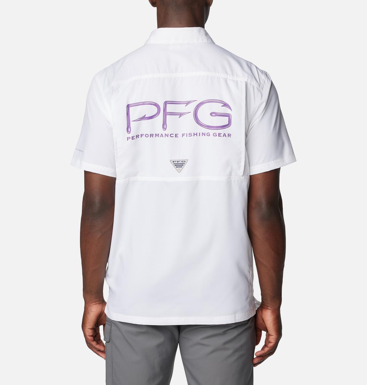 Men's Collegiate PFG Slack Tide™ Camp Shirt - LSU 2