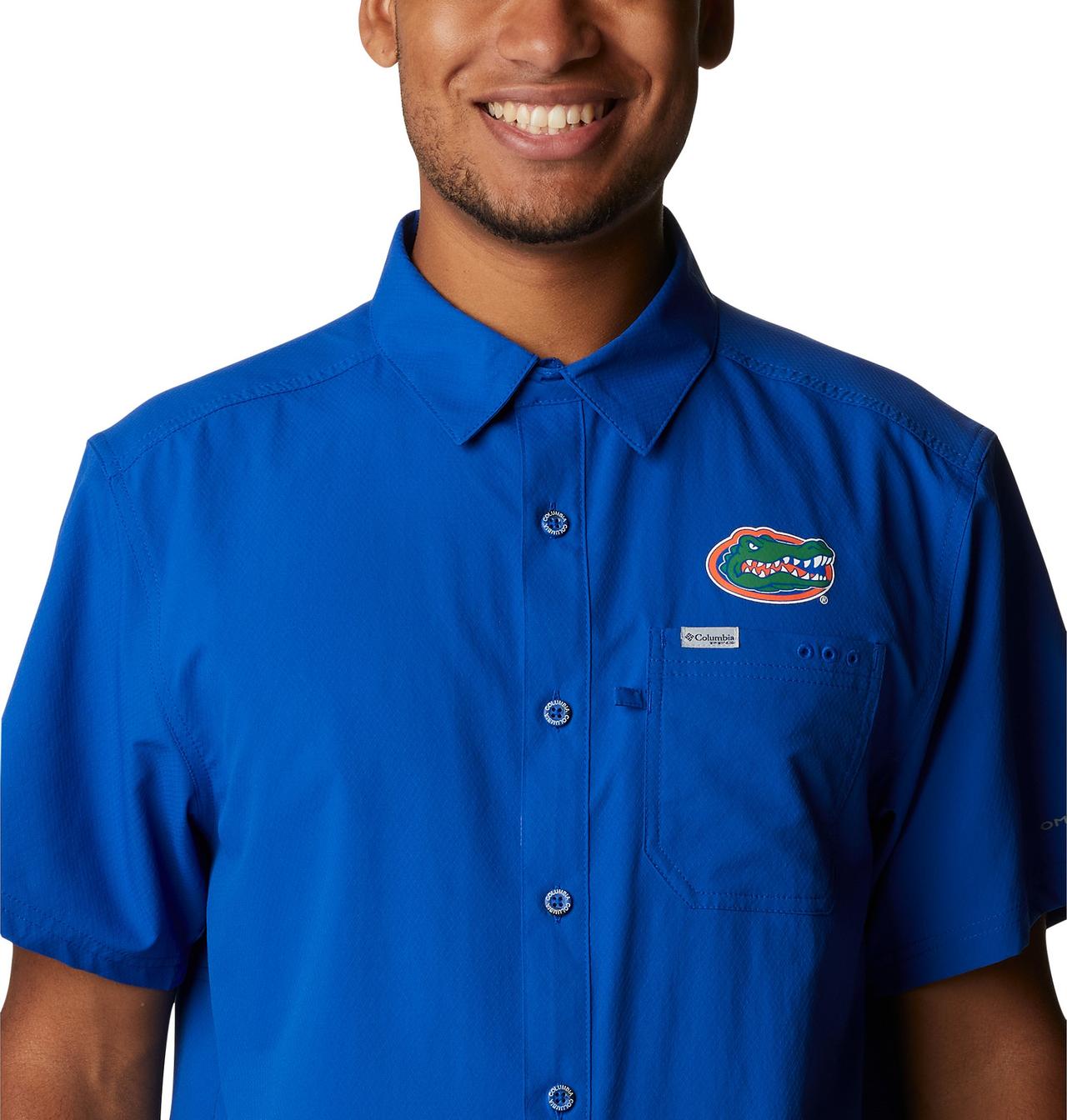 Men's Collegiate PFG Slack Tide™ Camp Shirt - Florida 4