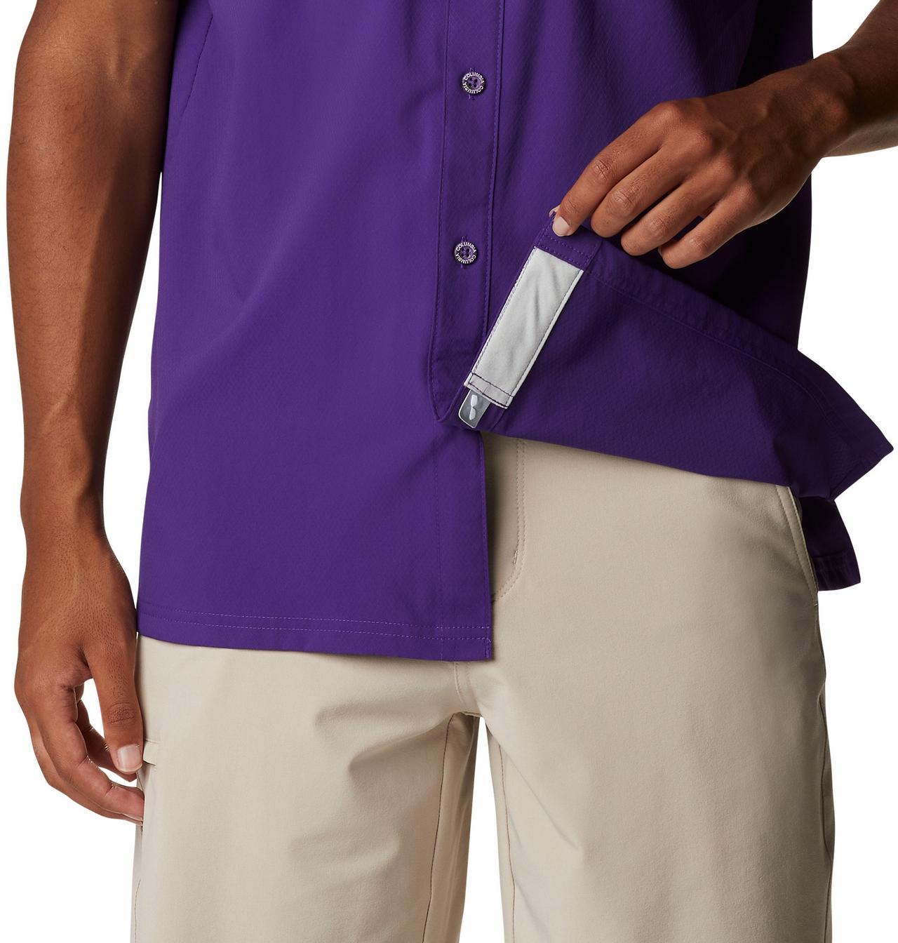 Men's Collegiate PFG Slack Tide™ Camp Shirt - LSU 6