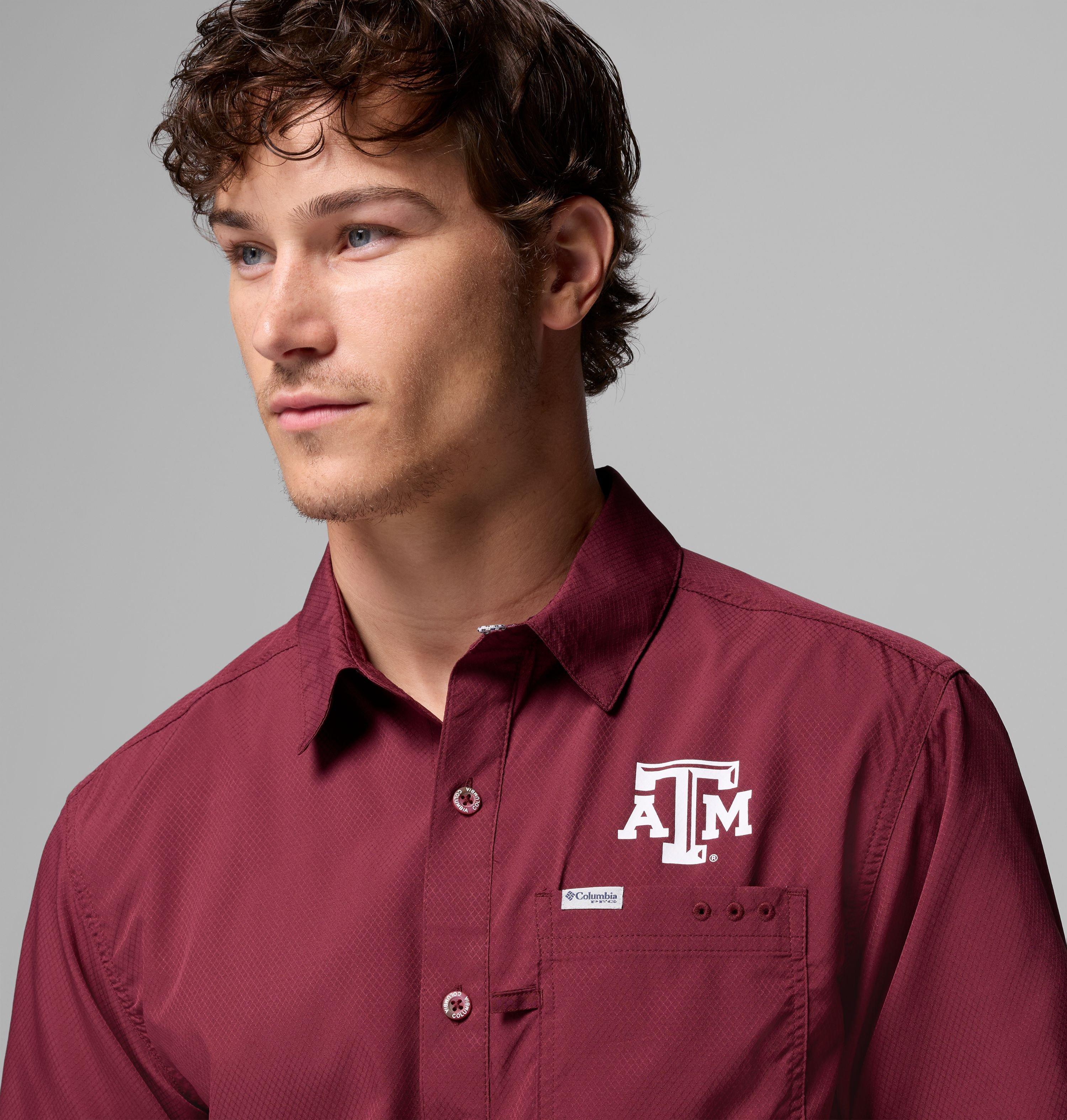 Men's Collegiate PFG Slack Tide Camp Shirt - Texas A&M 5