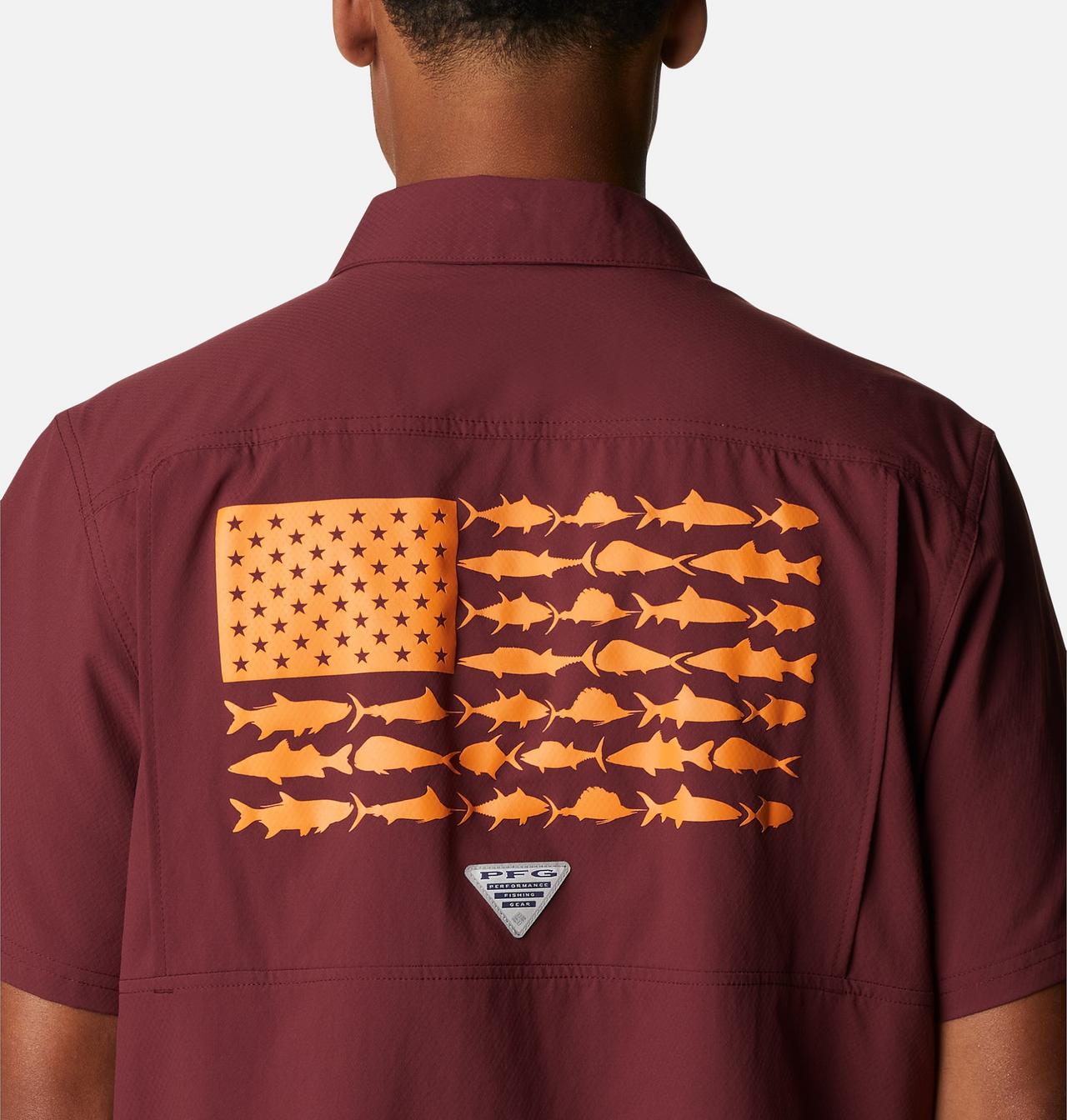 Men's Collegiate PFG Slack Tide™ Camp Shirt - Virginia Tech 5