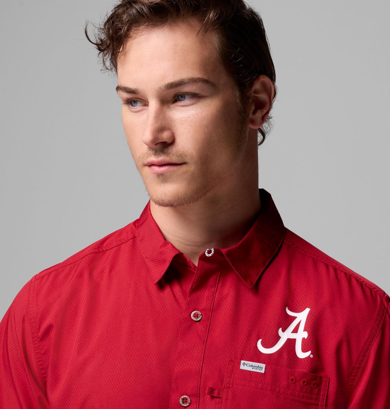 Men's Collegiate PFG Slack Tide™ Camp Shirt - Alabama 5